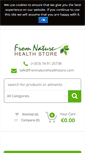 Mobile Screenshot of fromnaturehealthstore.com